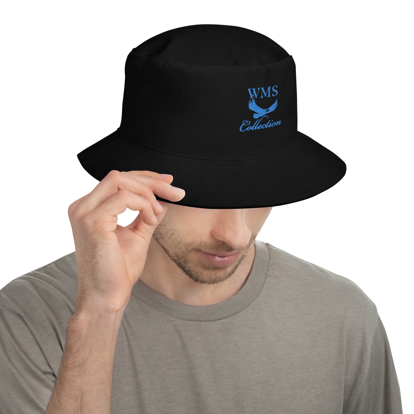 (Blue Logo) Bucket Hat