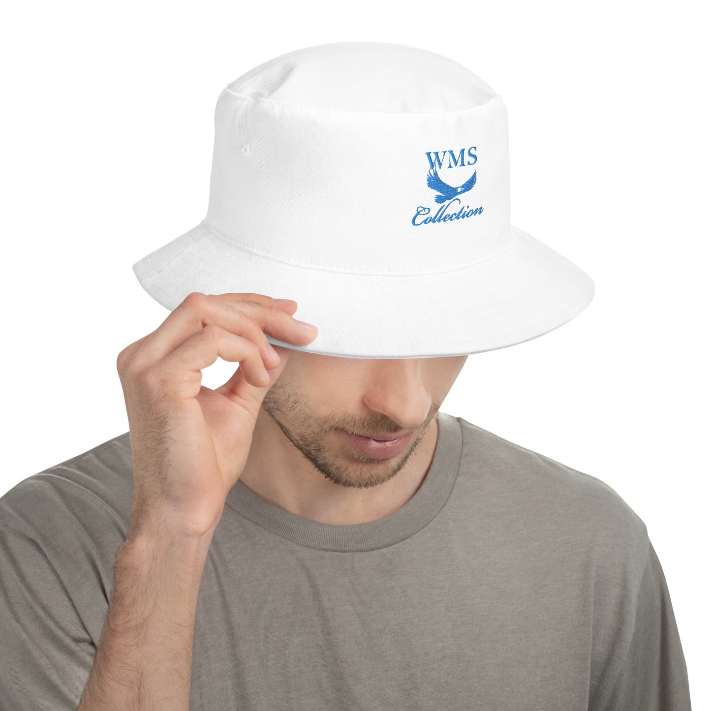 (Blue Logo) Bucket Hat