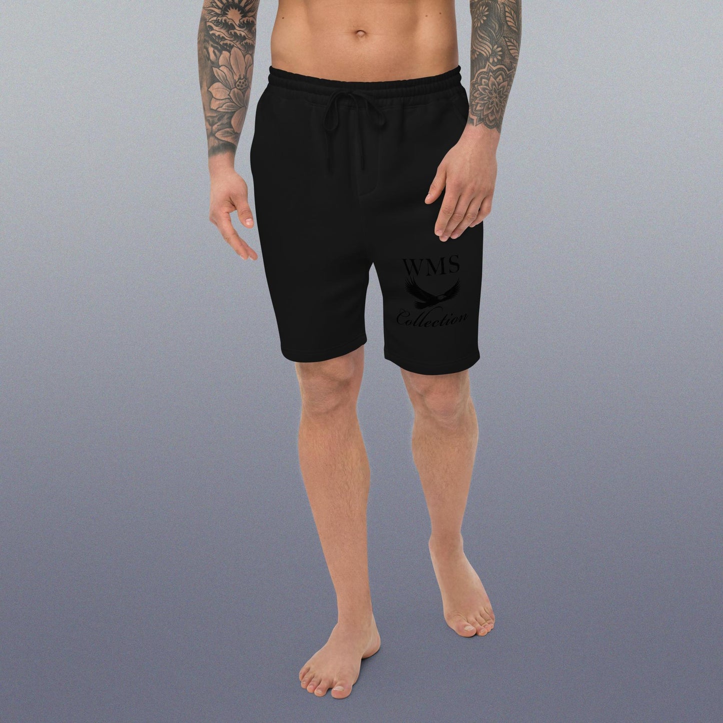 Men's fleece shorts (Black)