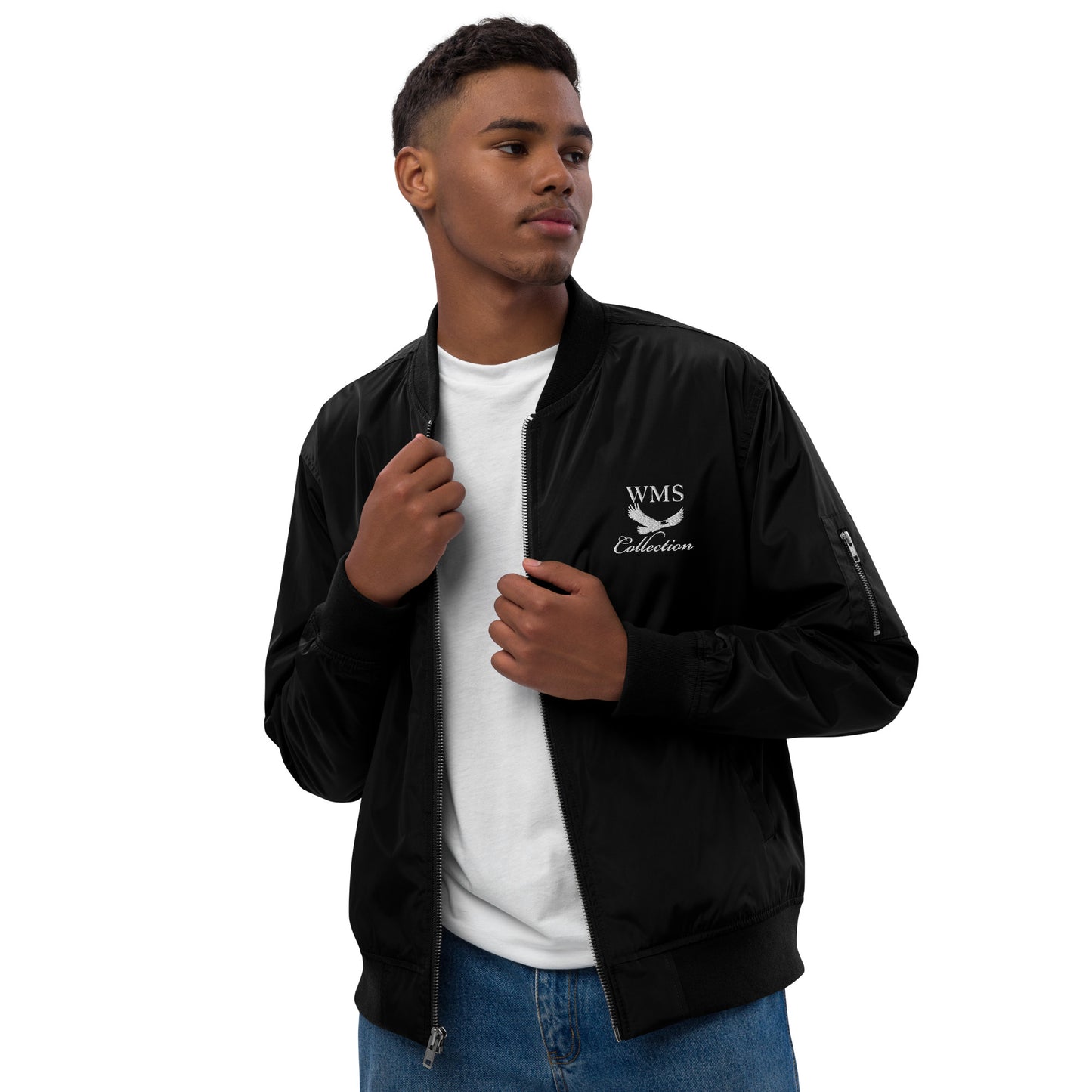 Premium (White) Bomber Jacket