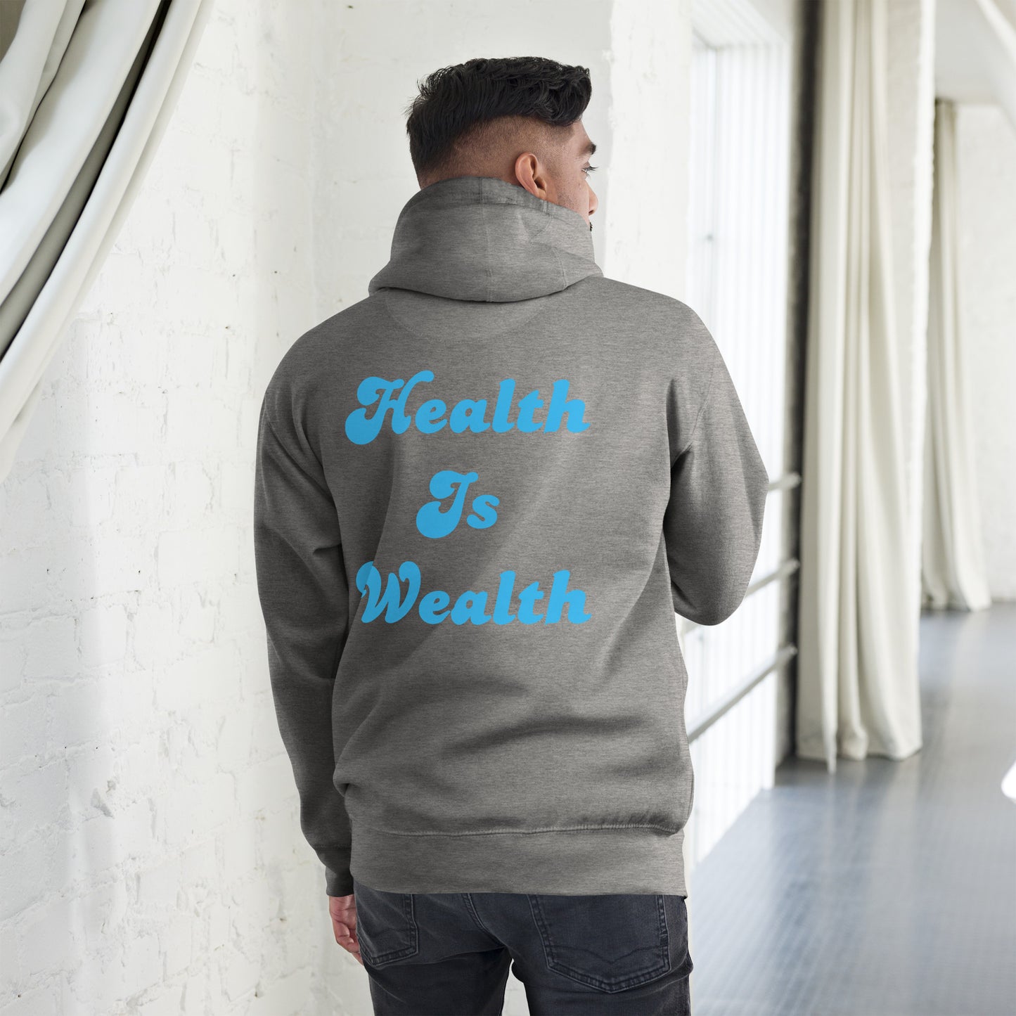 Health Is Wealth Unisex Hoodie