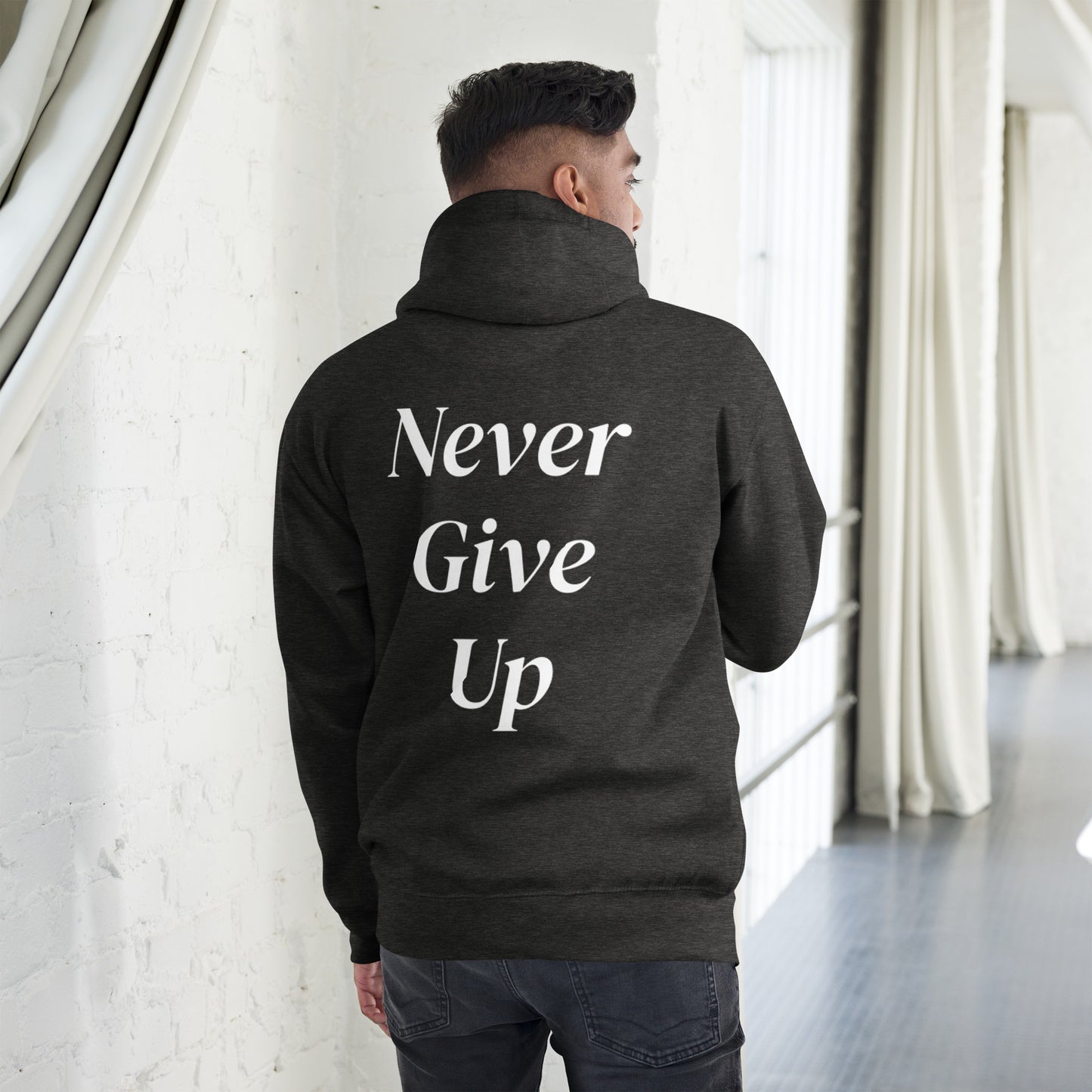 Never Give Up Unisex Hoodie