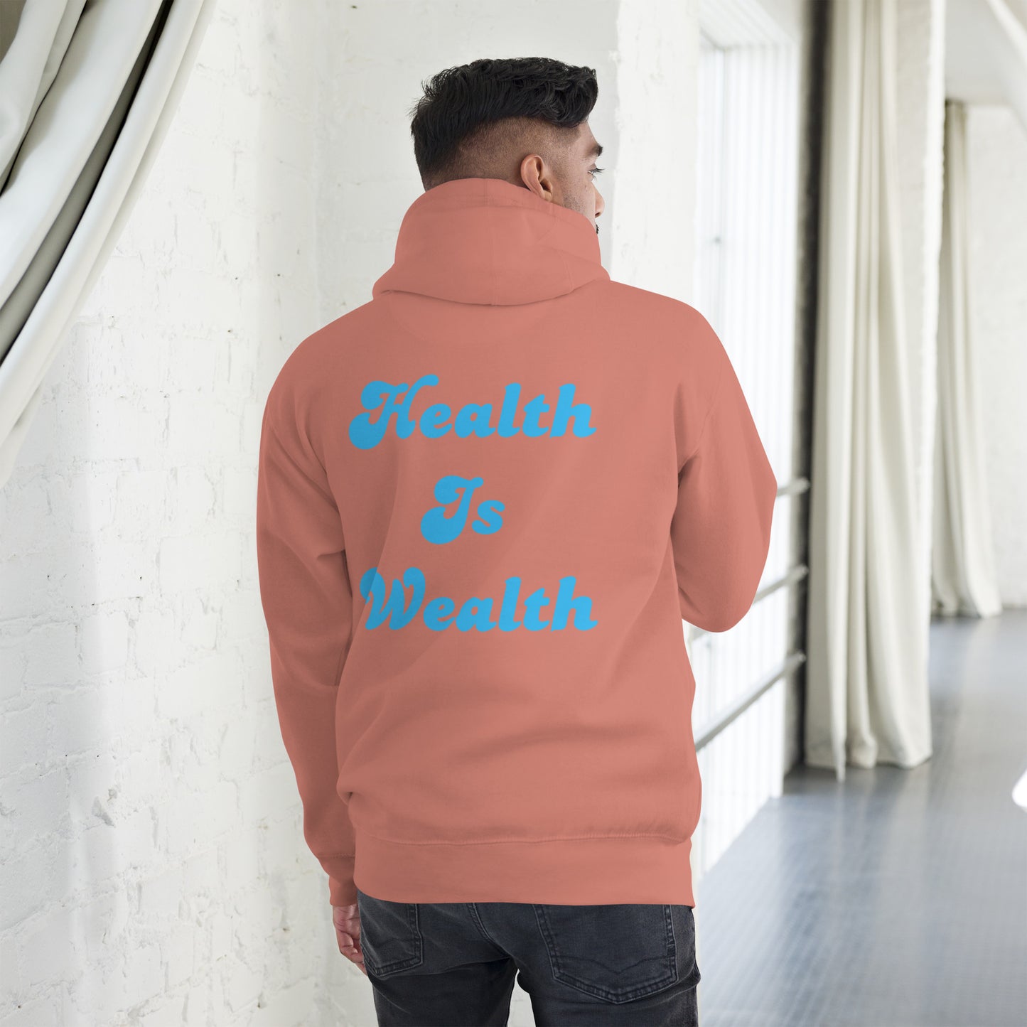 Health Is Wealth Unisex Hoodie