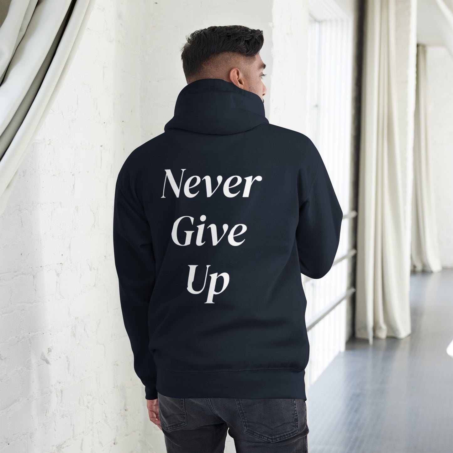 Never Give Up Unisex Hoodie