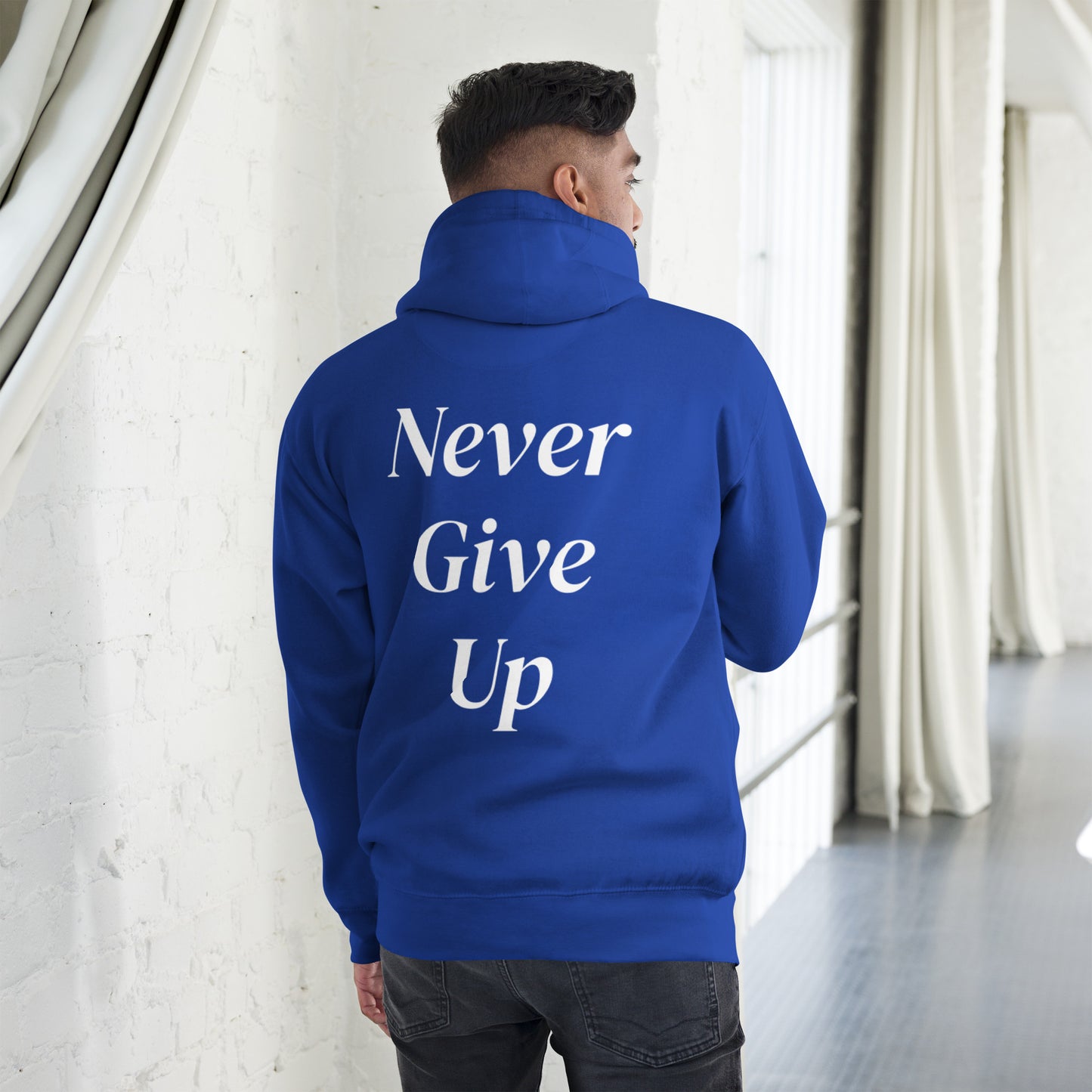 Never Give Up Unisex Hoodie