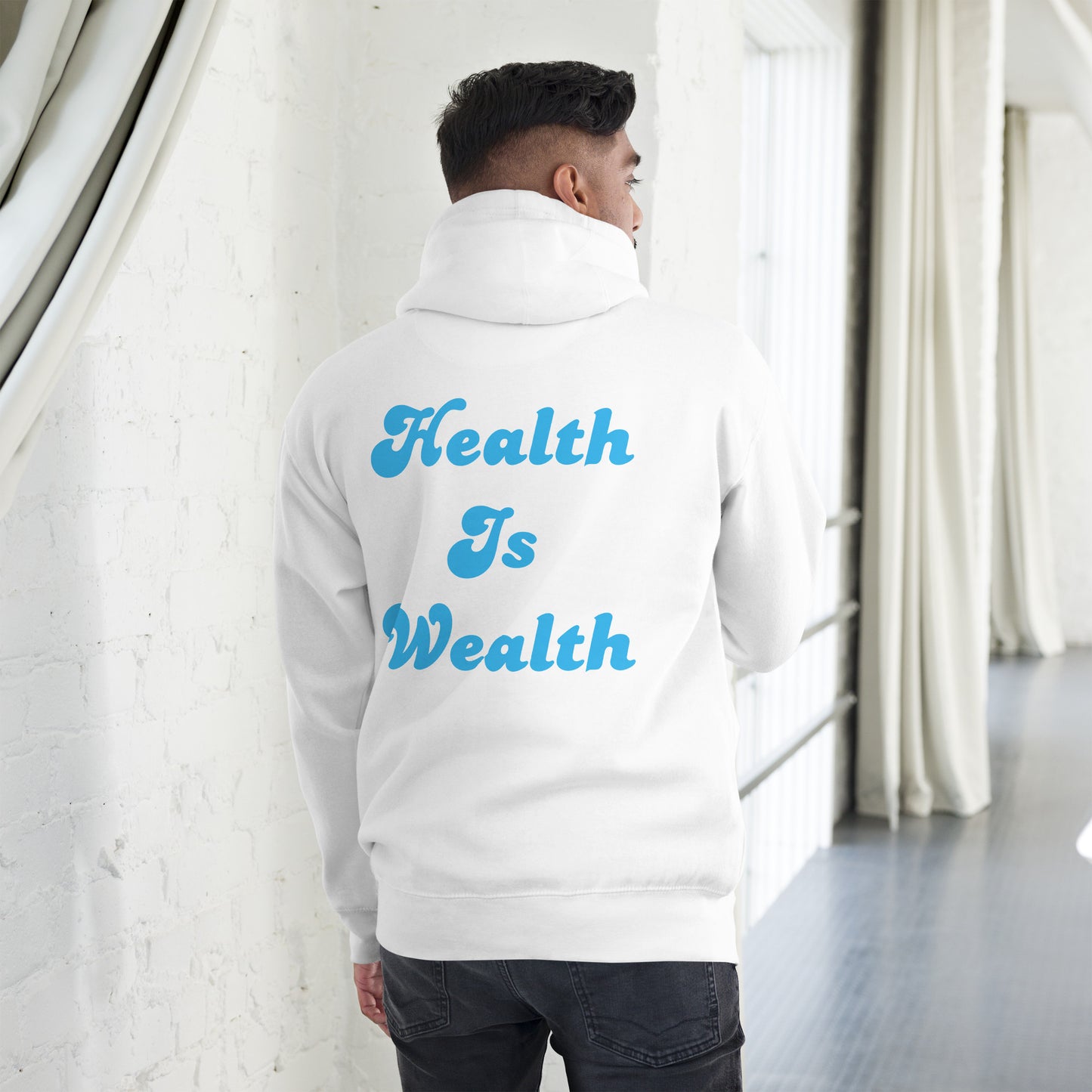 Health Is Wealth Unisex Hoodie