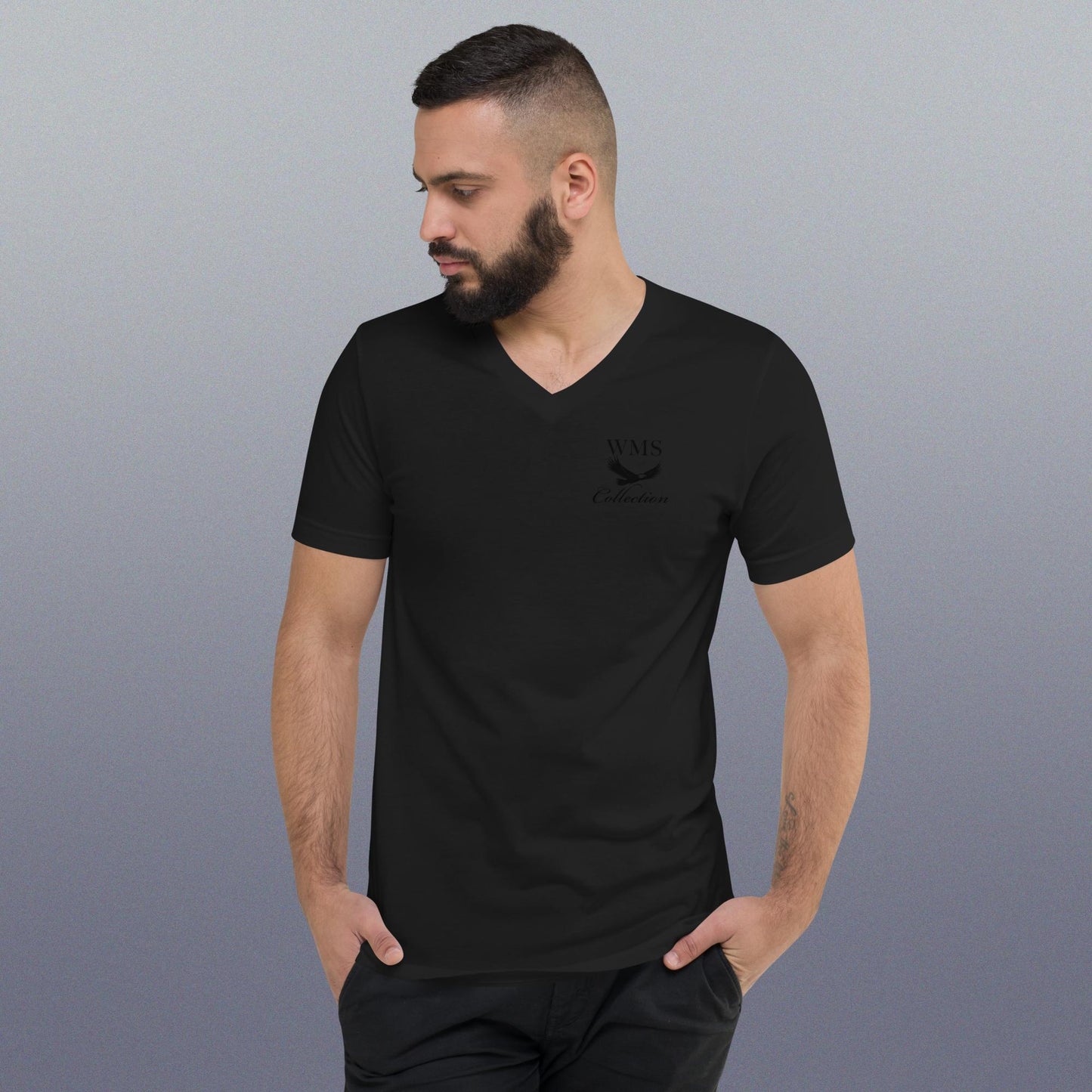 Short Sleeve V-Neck T Shirt