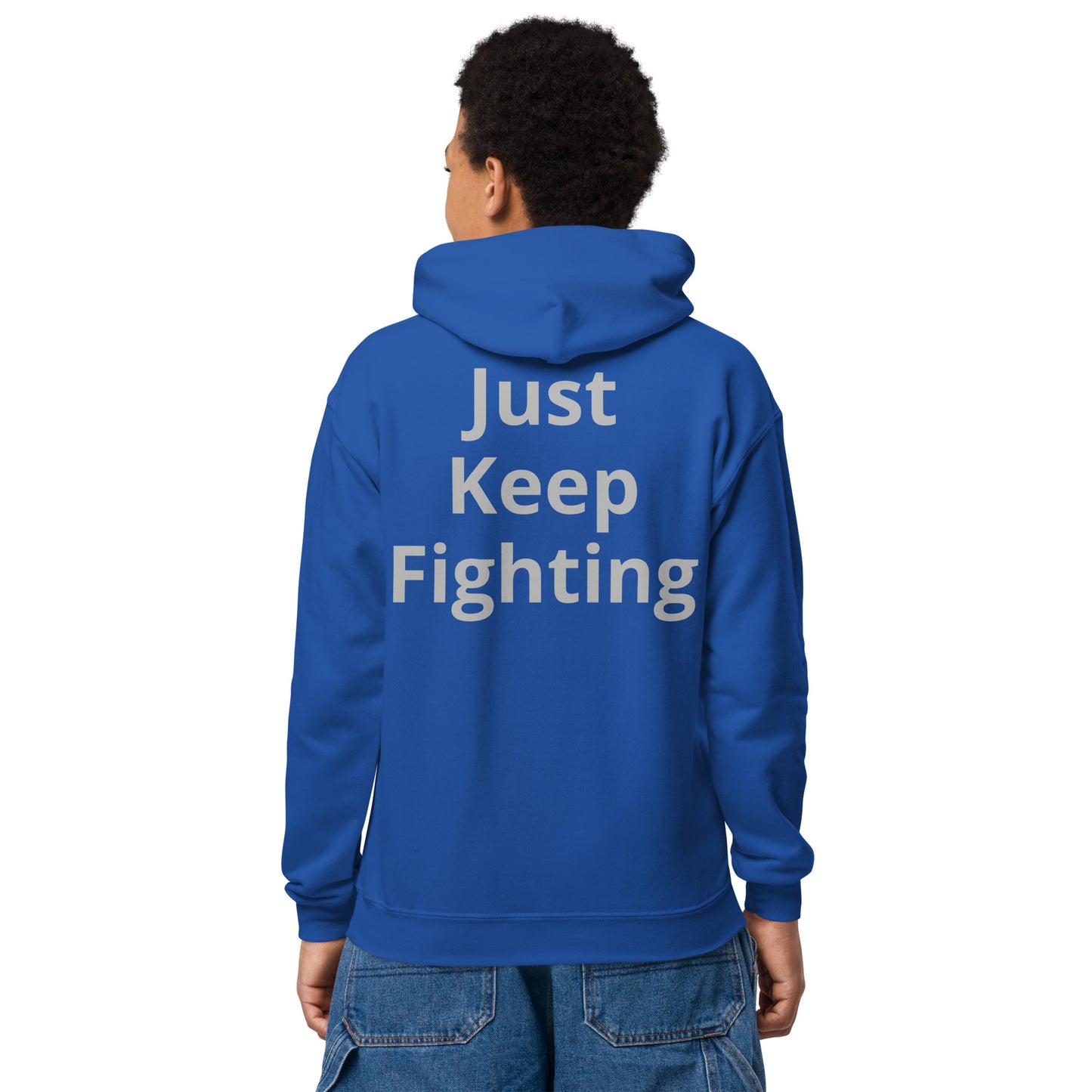 Just Keep Fighting (Youth) Hoodie