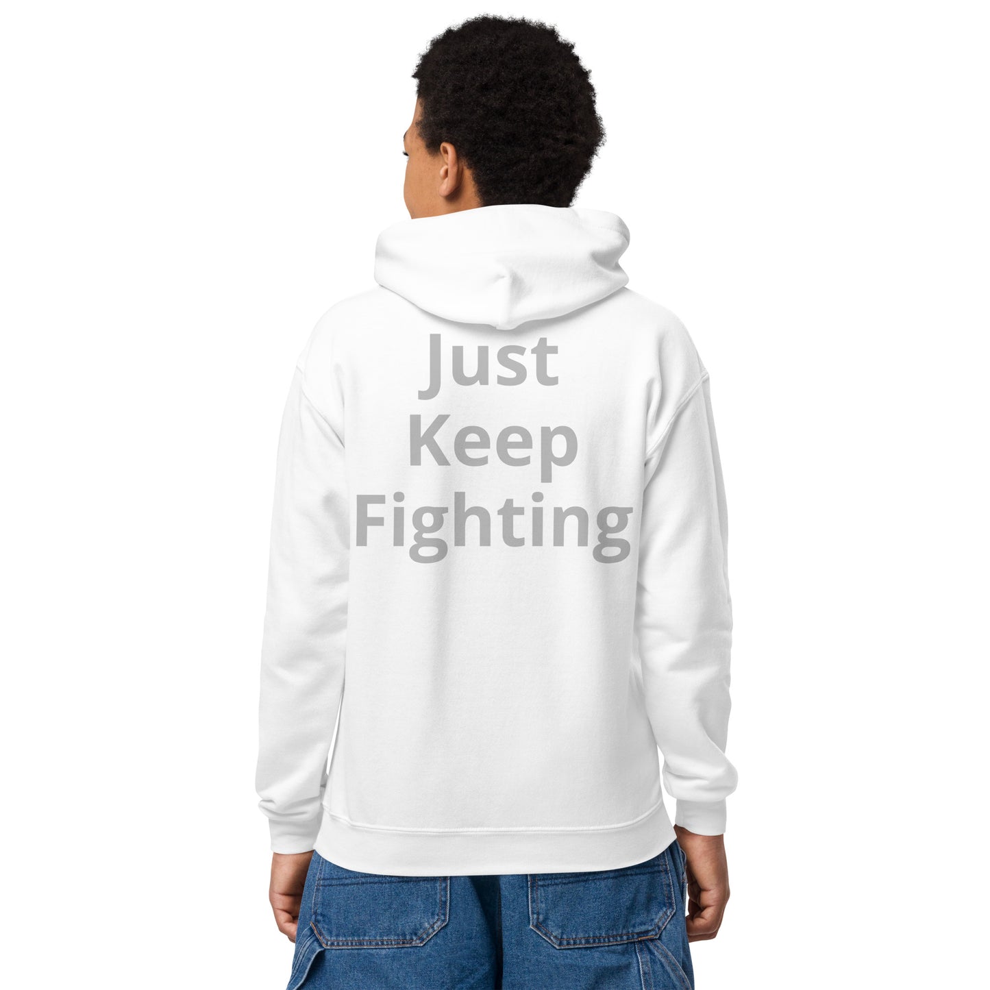 Just Keep Fighting (Youth) Hoodie